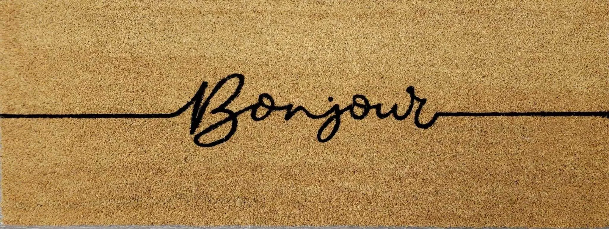 18" x 48" BONJOUR Non-slip Outdoor Door Mat