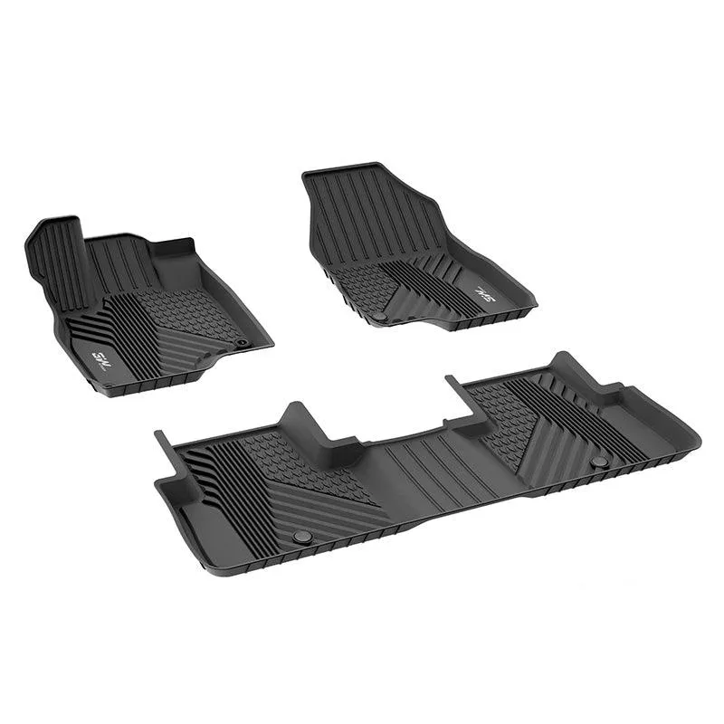 3W Acura RDX 2019-2025 Custom Floor Mats TPE Material & All-Weather Protection