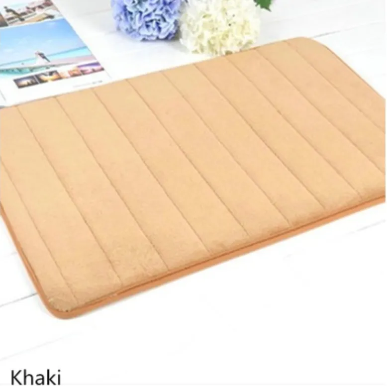 Absorbent Soft Memory Foam Mat Bath Bathroom Bedroom Floor Shower Rug Non-slip