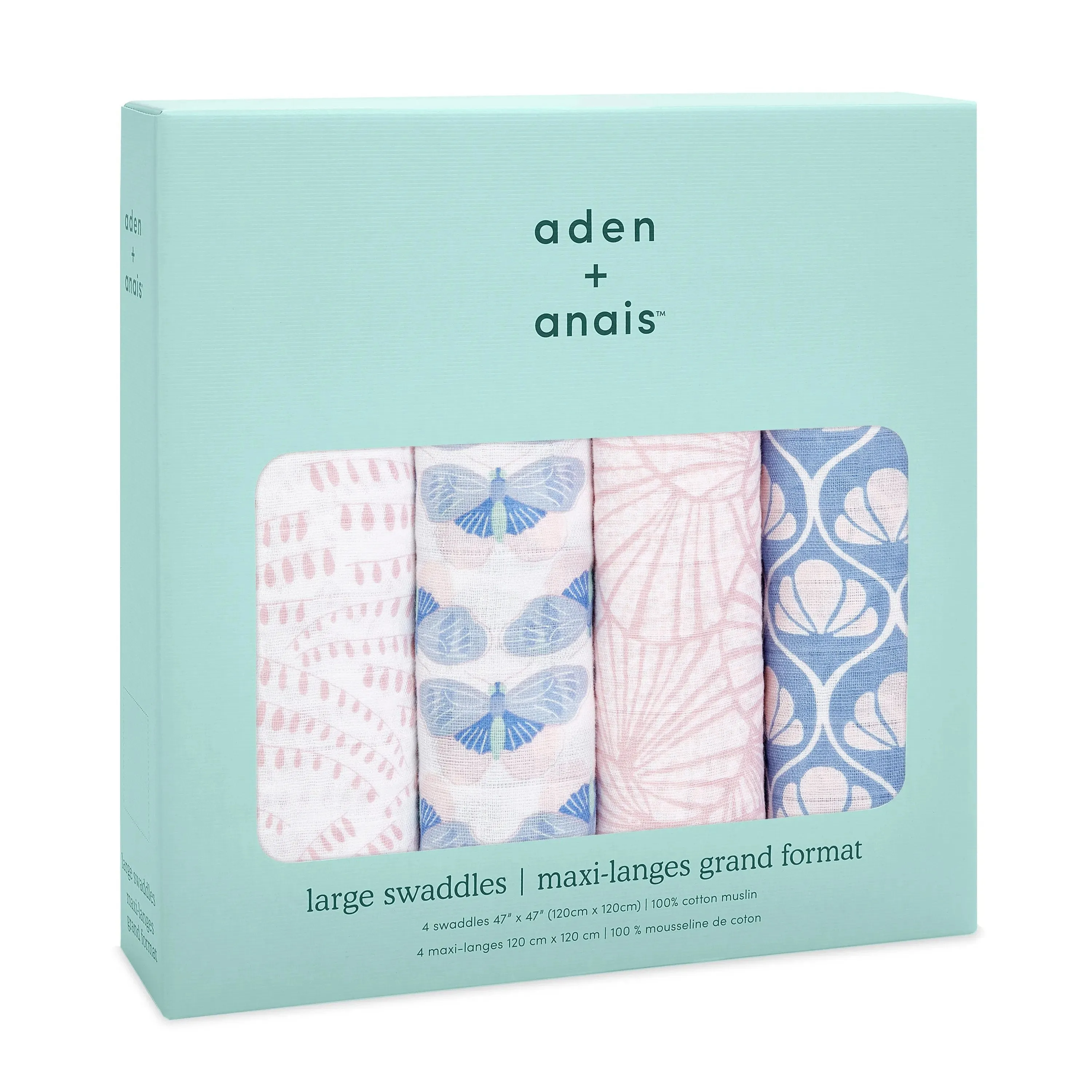 Aden   Anais Classic Muslin Swaddles (4-Pack)