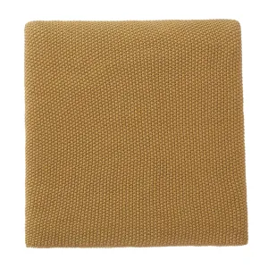 Antua Cotton Blanket [Bright mustard]