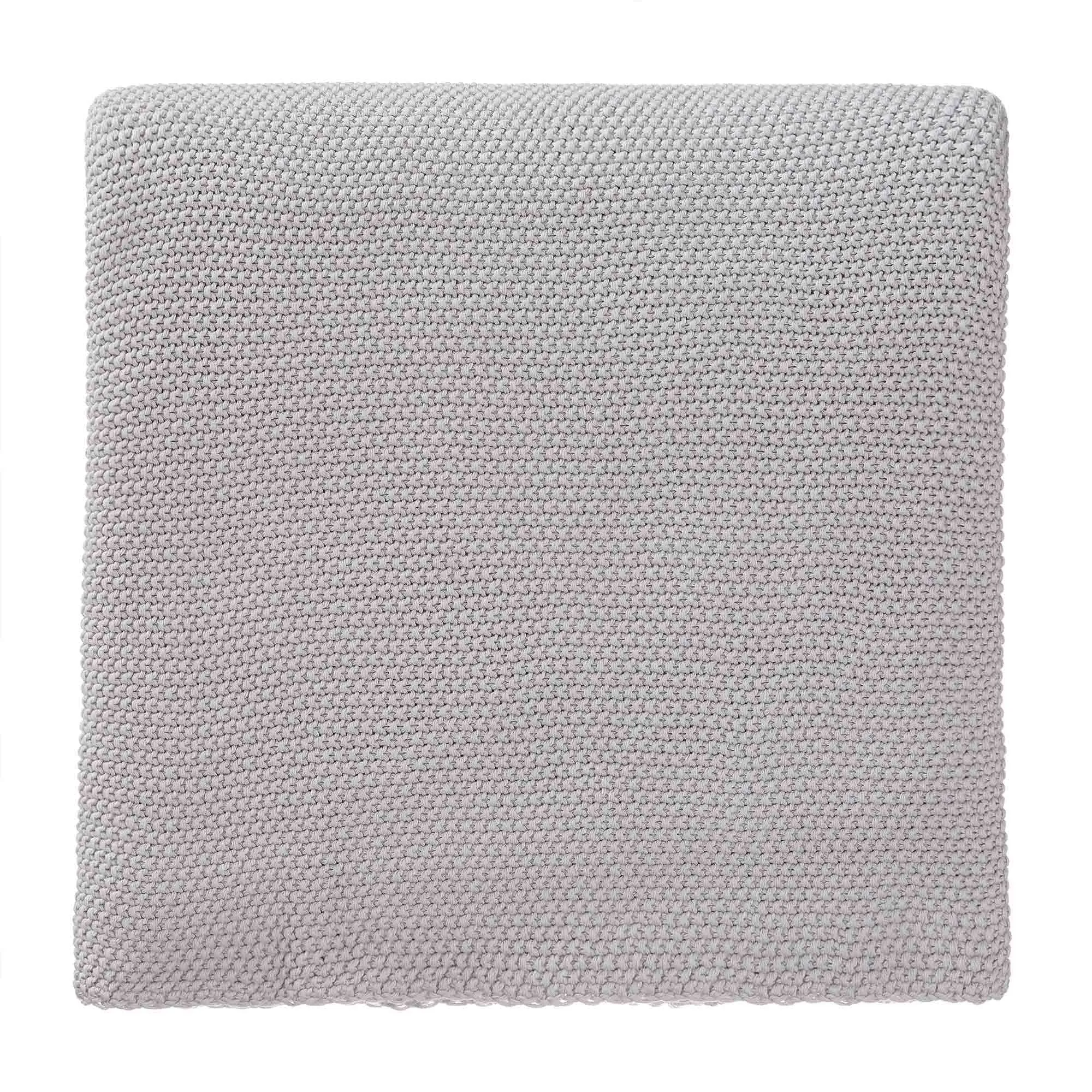 Antua Cotton Blanket [Silver grey]