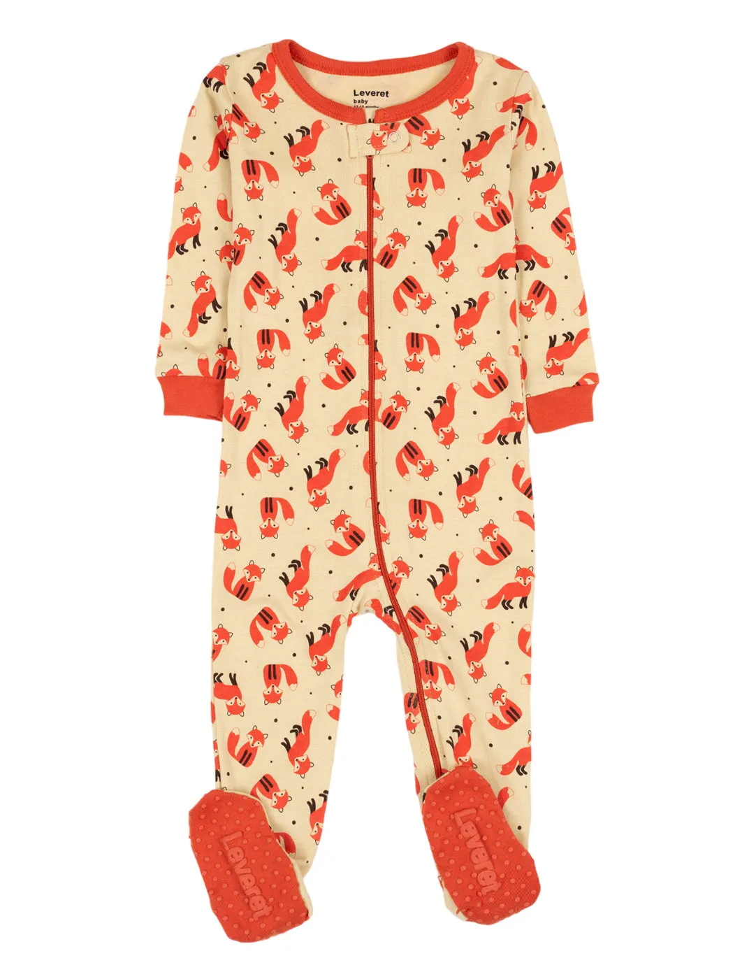 Baby Footed Wild Animals Pajamas