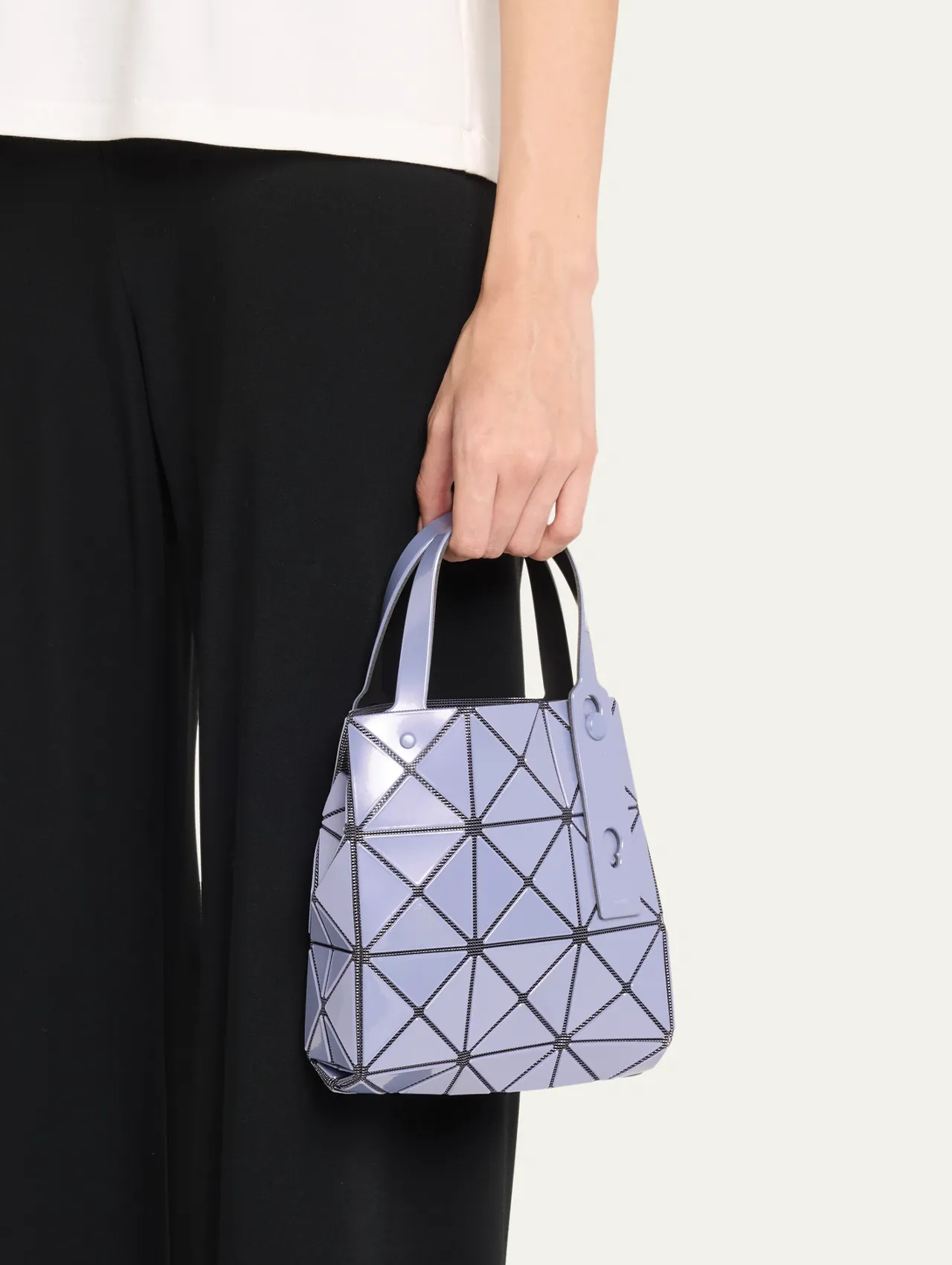 Bao Bao Issey Miyake Lavender Mini Carat Tote