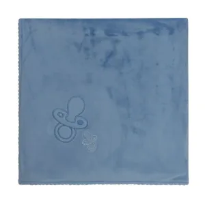 Bondoux Paci Embroidered Velour Blanket Boys