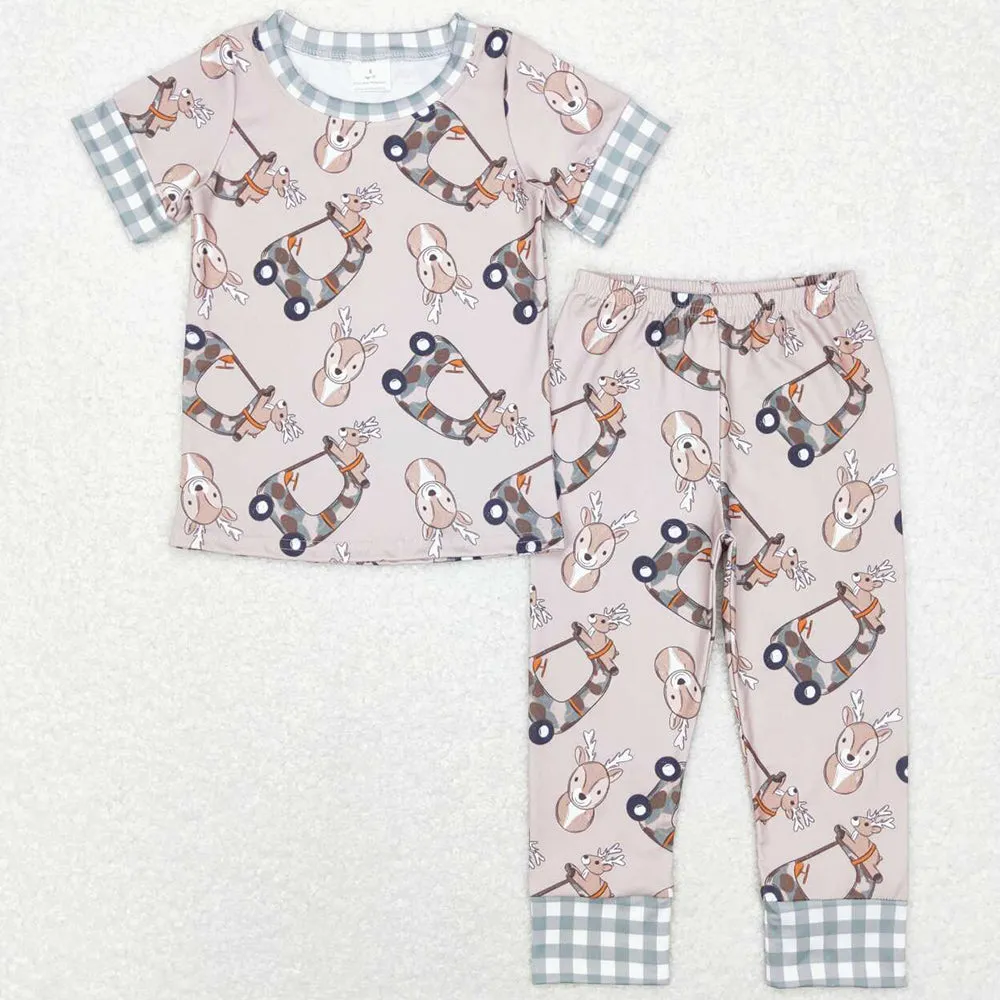 Boutique Baby Girls Pajamas Kids Sibling Sleepwear Boys Pajamas Sets GSPO1100