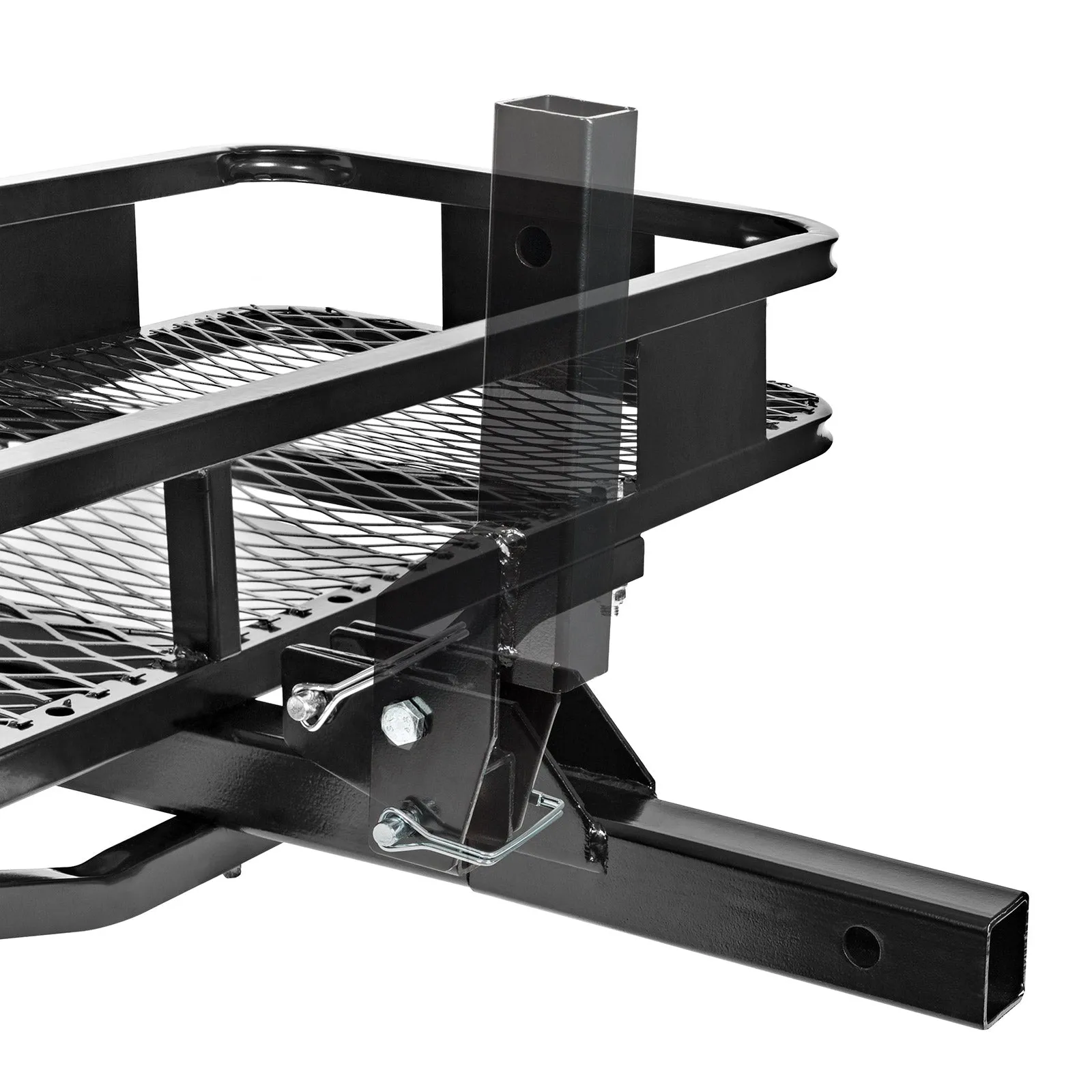 Cargo Carrier 60" x 20" Folding Hauler Hitch Mount Rack 2" Receiver