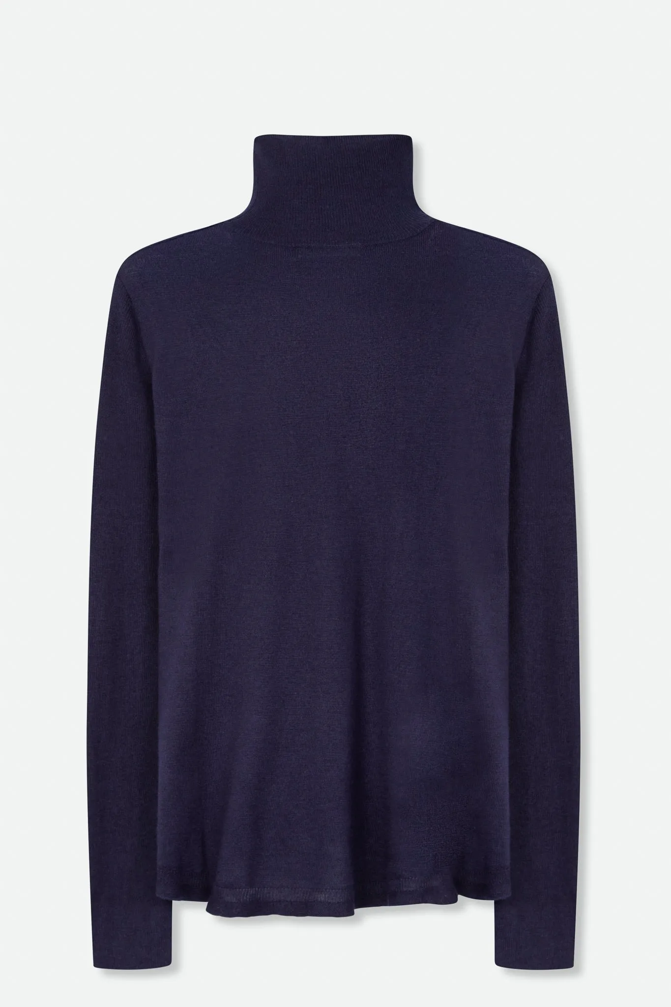 CARLOTA TURTLENECK IN FINE SILK CASHMERE BLEND