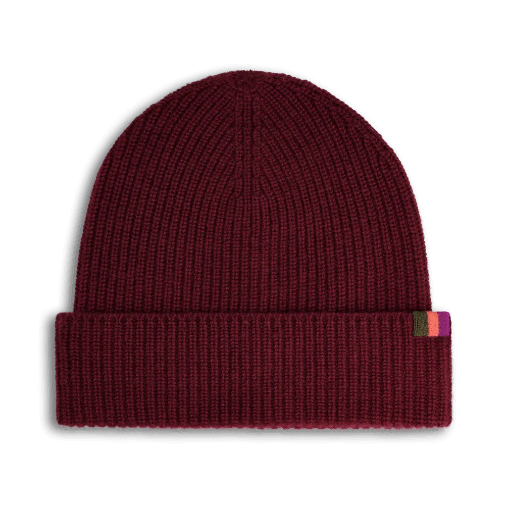 Cashmere Beanie | Merlot Moon