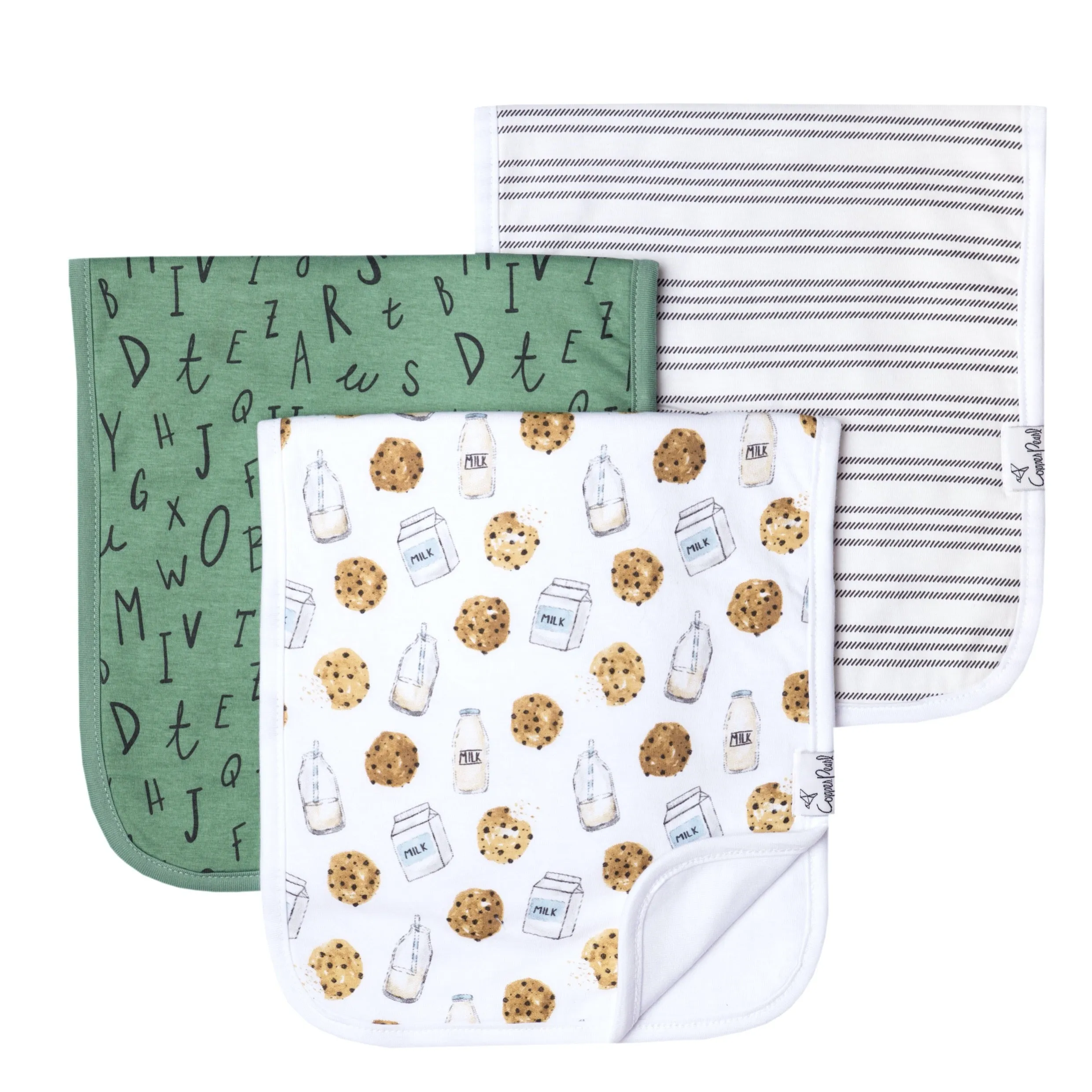 Chip Burp Cloth Set