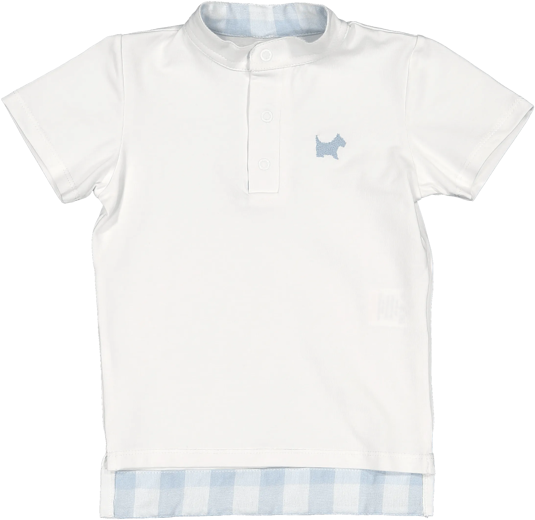 CLEARANCE DEAL - Sal & Pimenta - Boys Blue Buffalo Shorts & T-Shirt Set