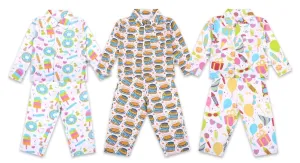 Combo of 3 Kids Pajama Sets - Option B