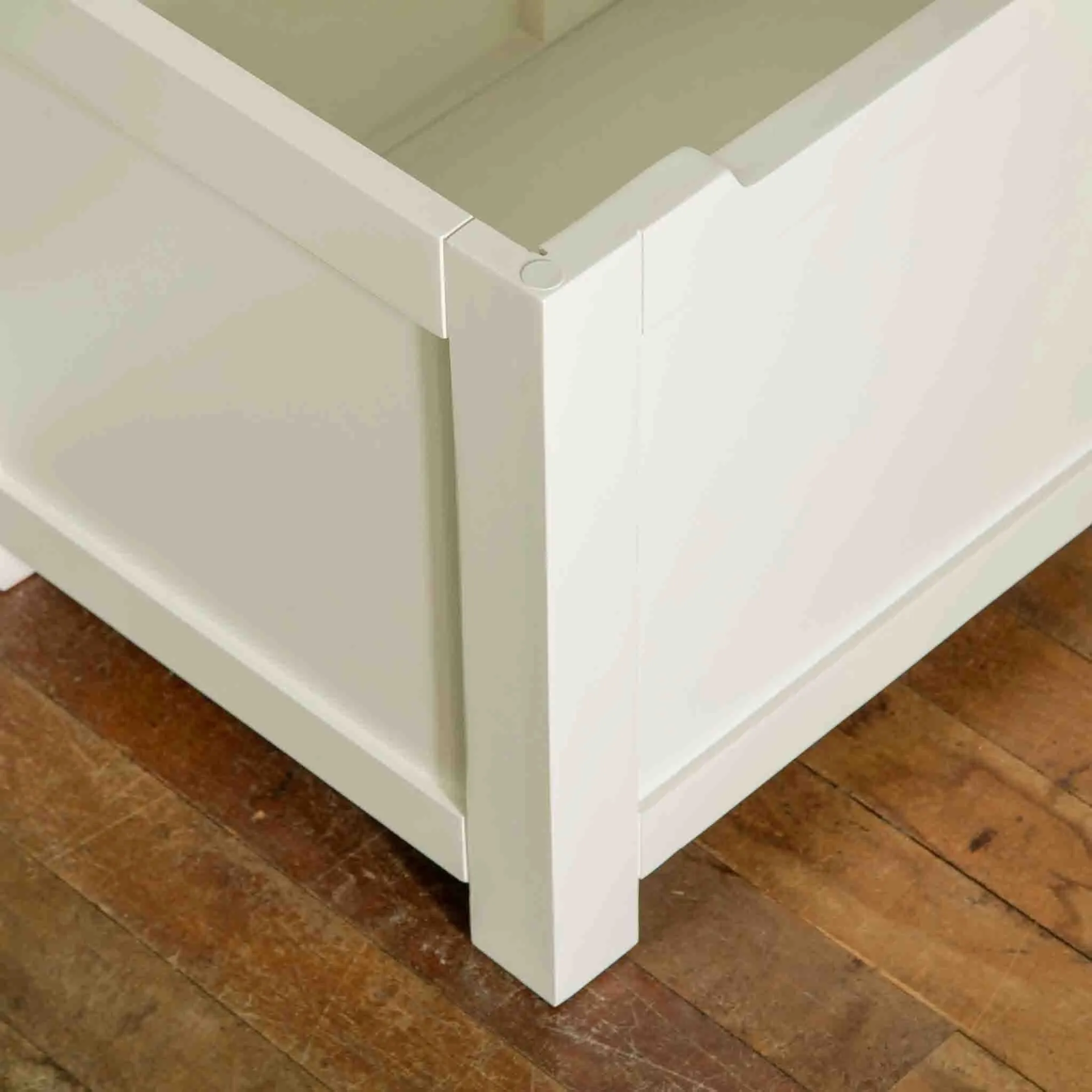 Cornish White Blanket Box