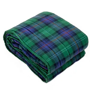 Cotton Single Blanket, Green