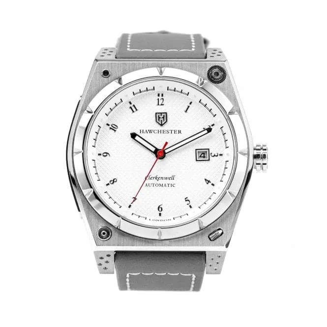 Dover White Clerkenwell Automatic Watch 1774HCLWA