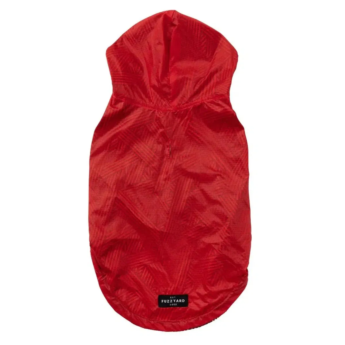 FuzzYard | Flipside Raincoat- Red/Black/White