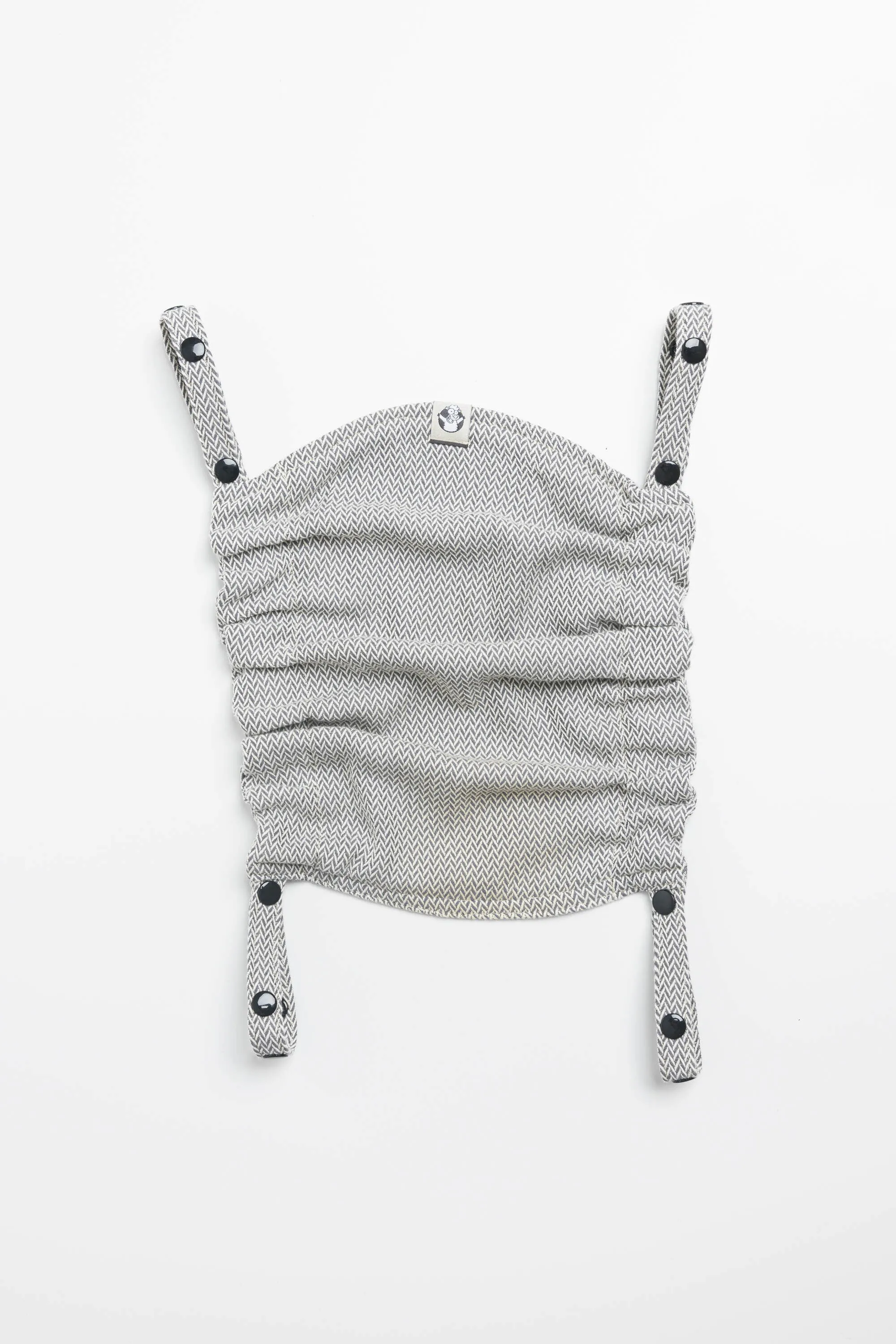 Grey Baby Carrier Hood by LennyLamb