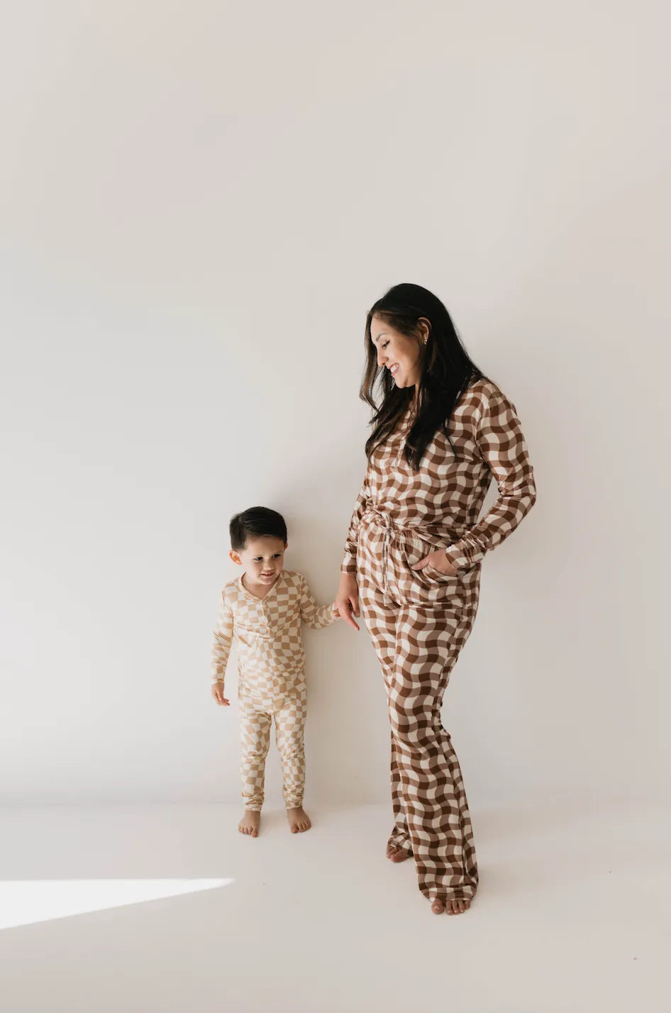 Groovy Gingham 🪩| Women's Bamboo Pajamas