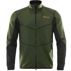 HARKILA Scandinavian Fleece Jacket - Mens - Duffel Green & Black