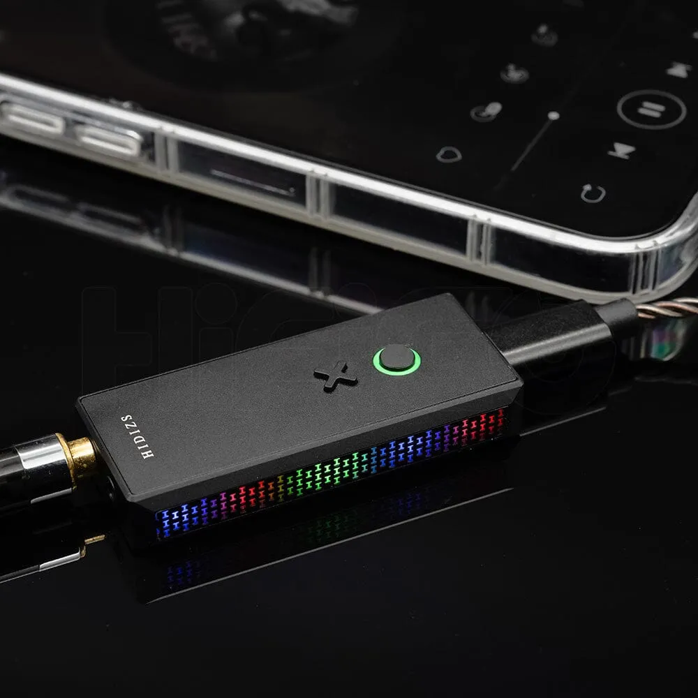 Hidizs XO Single-ended & Balanced Portable AMP & DAC MQA 16× Dongle