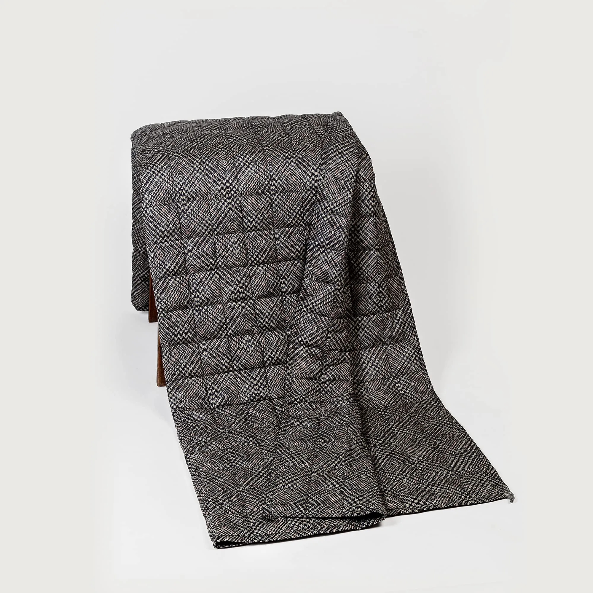 HOUSE OF CHARU | All Season Blanket | Sepia - Cotton Weighted Blanket | Cotton Material Filled with High Density Glass Beads | Anxiety Blanket | Standard Size (50" x 75")