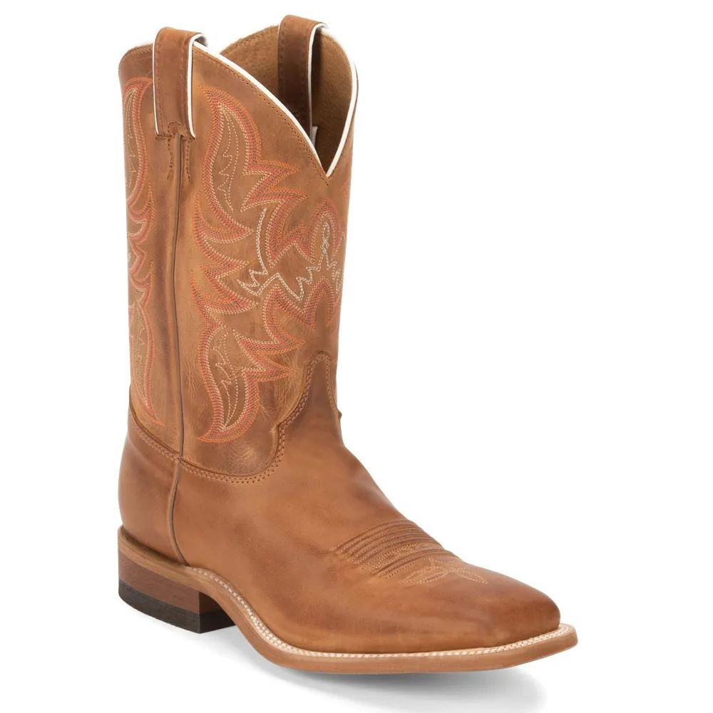 Justin Boots Men's Austin | Style BR735  Color Distressed Cognac