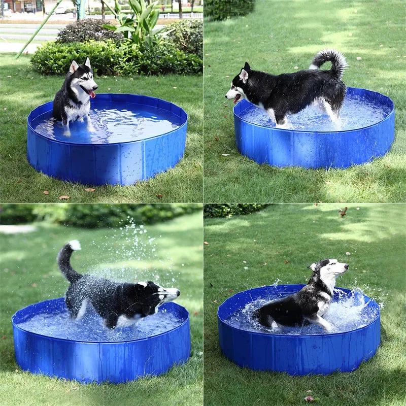 Large Dog Swimming Pool, Pet Bath, Portable