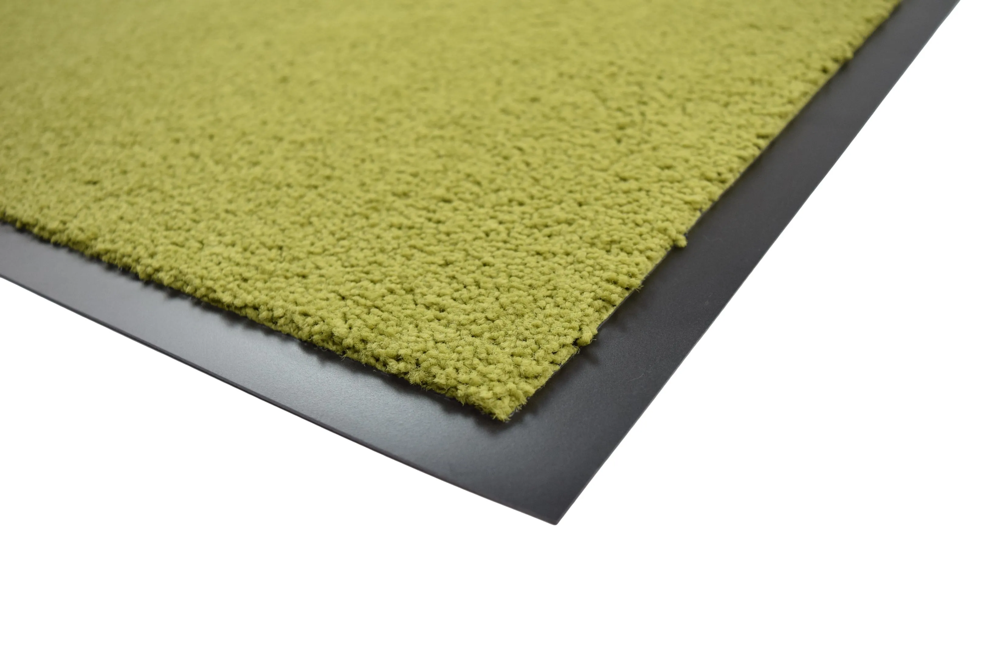 Lime Green Twister Non-Slip Heavy Duty PVC Barrier Door Mat - Assorted Sizes