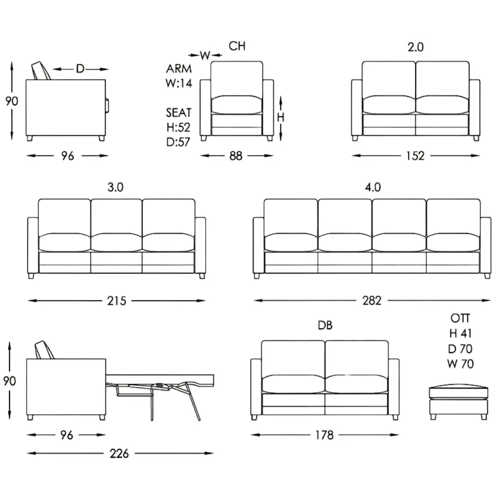 Moran Furniture Brubeck Sofa Bed