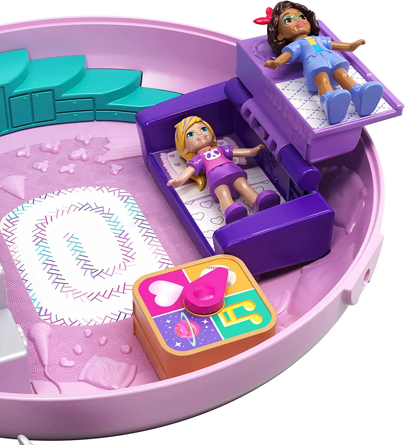 Polly Pocket Big Pocket World Donut Pajama Party Compact