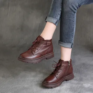 Retro Casual Comfortable Short Boots | Gift Shoes