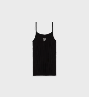 SRHWC Ribbed Tank - Black