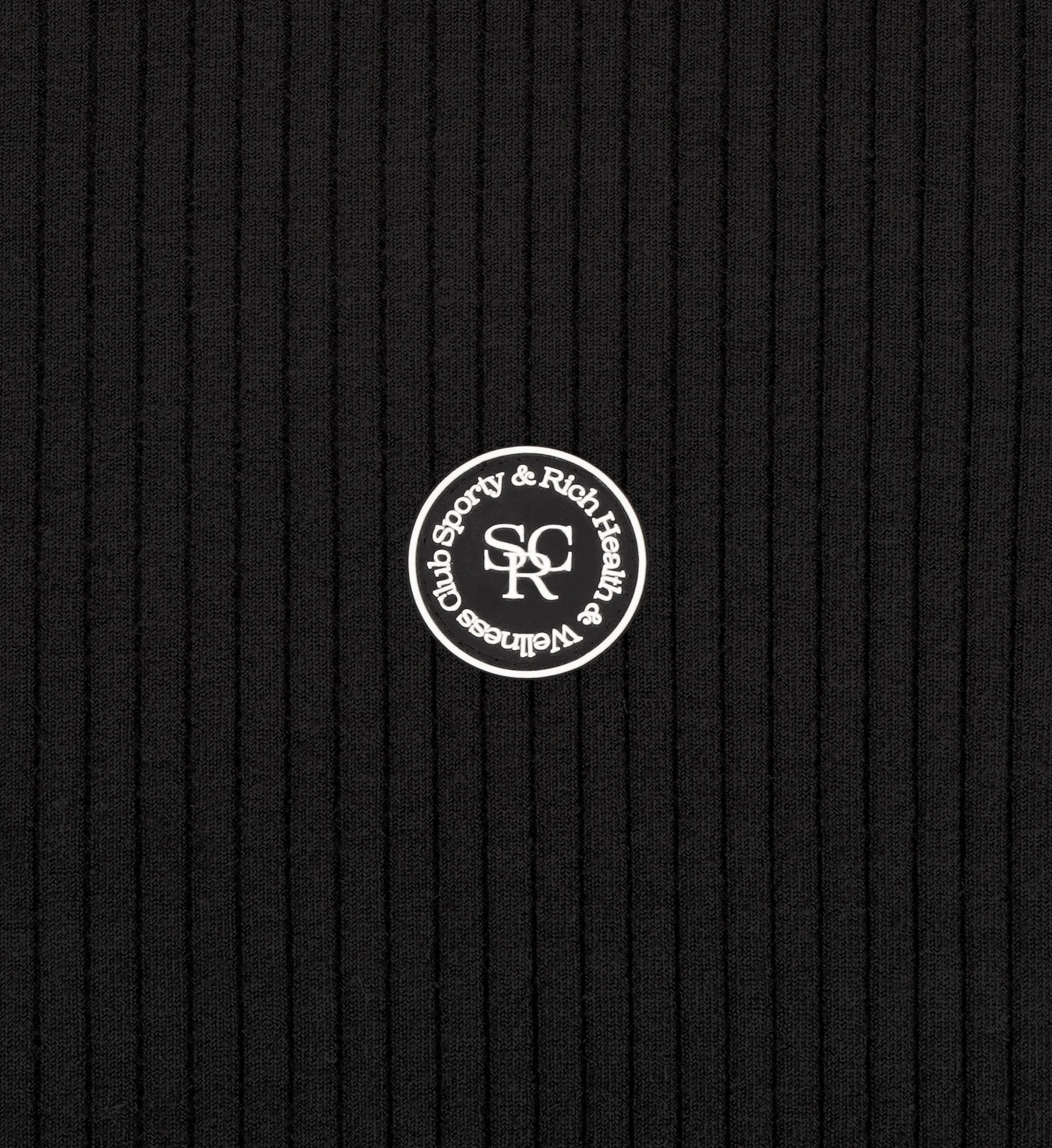 SRHWC Ribbed Tank - Black