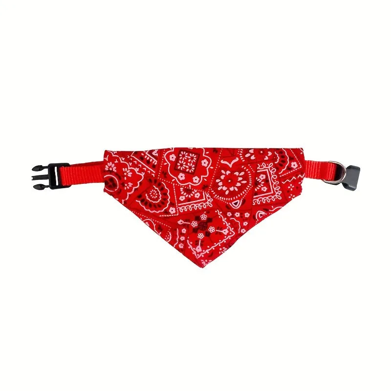 Stylish  Comfy Dog Bandanas Reversible  Adjustable Fit