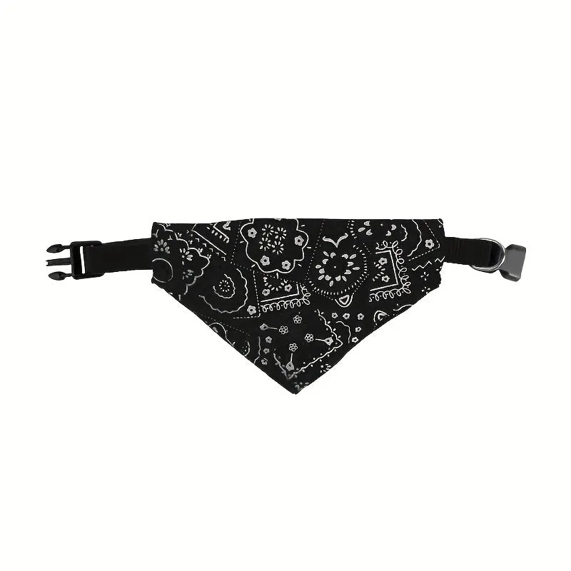 Stylish  Comfy Dog Bandanas Reversible  Adjustable Fit