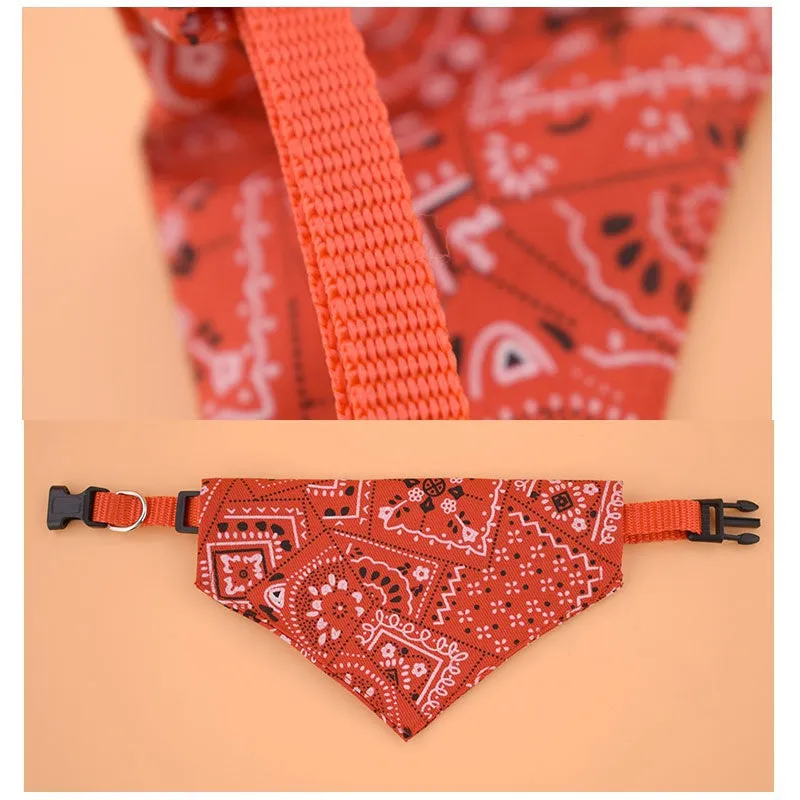 Stylish  Comfy Dog Bandanas Reversible  Adjustable Fit