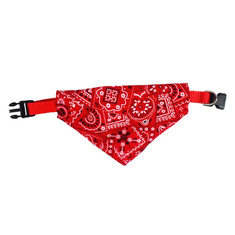 Stylish  Comfy Dog Bandanas Reversible  Adjustable Fit