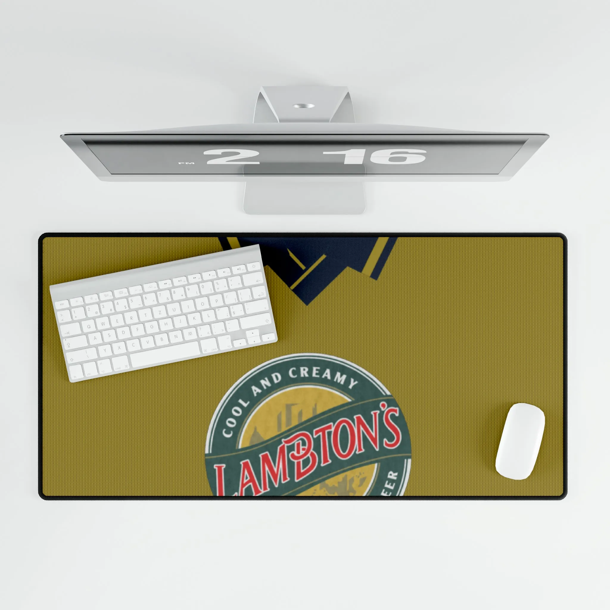 Sunderland AFC Retro Gold Lambtons Kit - Desk Mat