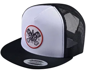 Troy Lee Pistonbone 40th Anniversary Snapback Hat Black