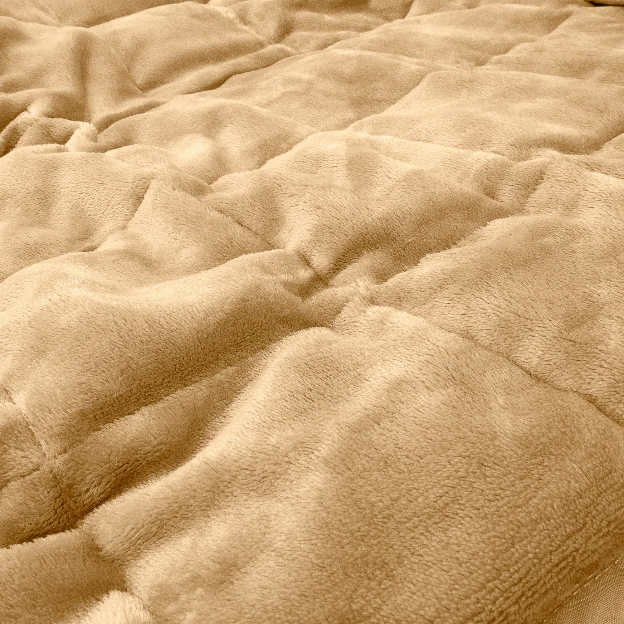 Weighted Blanket for Adults - Flannel Fleece Mink