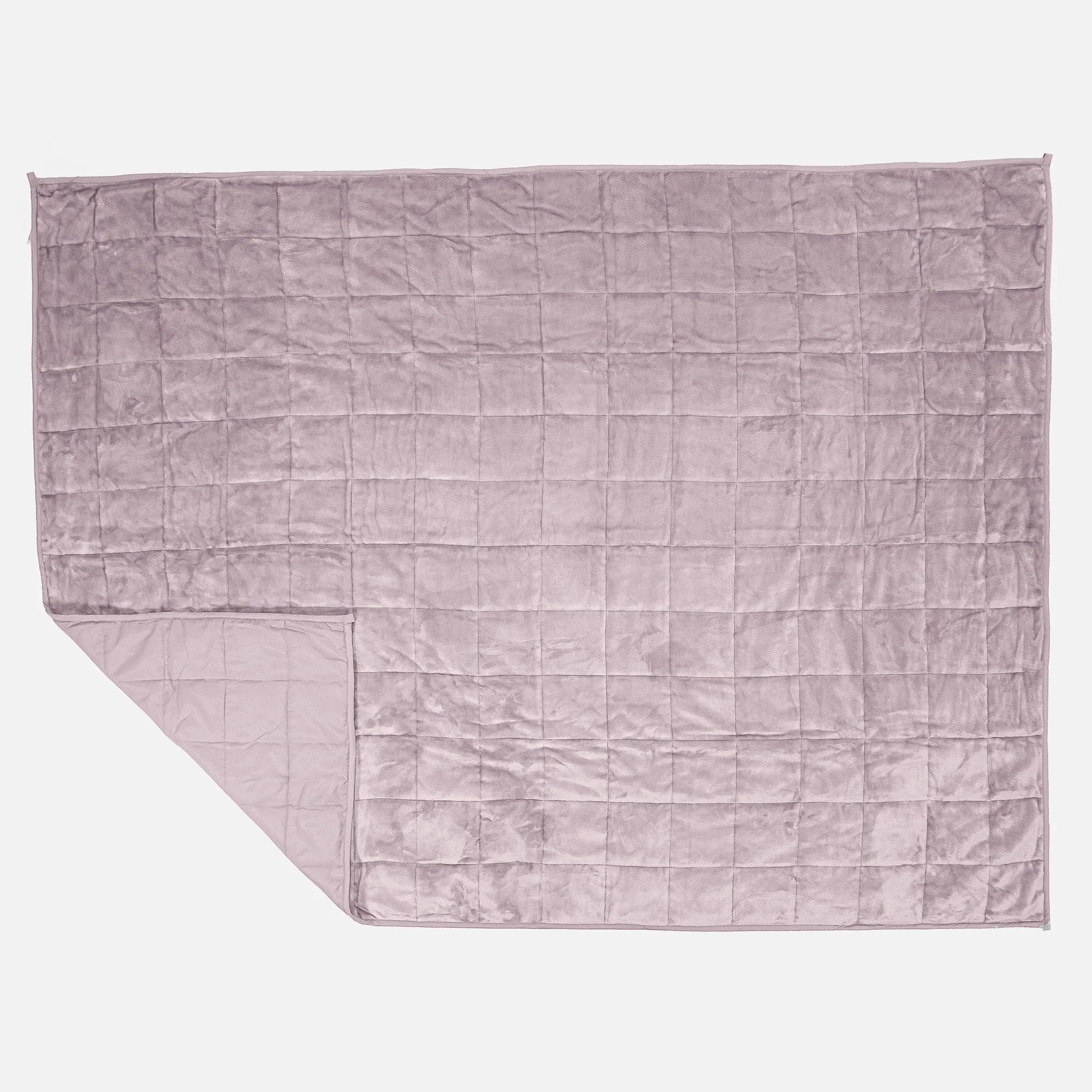 Weighted Blanket for Adults - Flannel Fleece Pale Pink