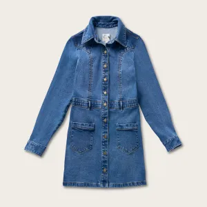 Women's L/S Denim Dress